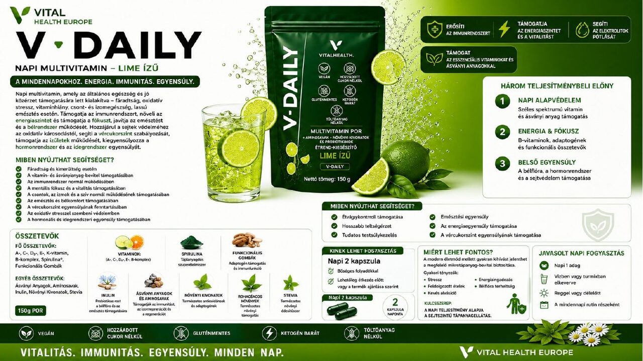 V-DAILY katalógusgrafika