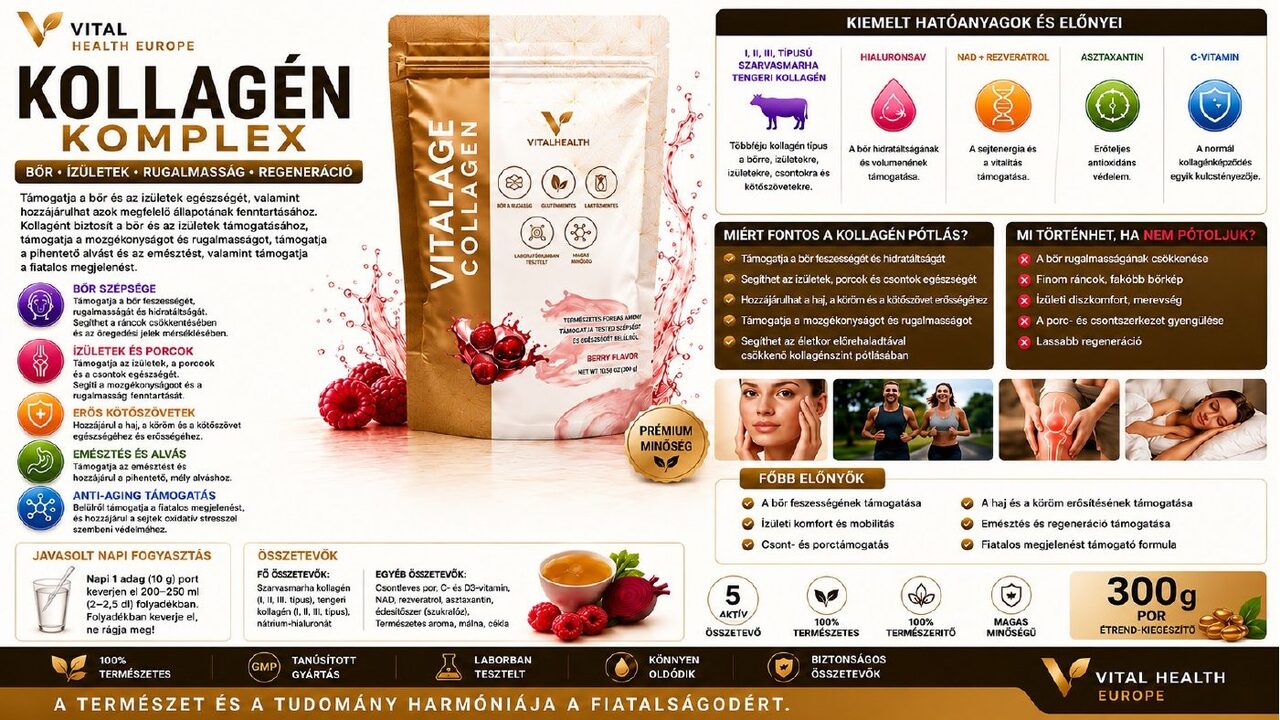 VITALAGE COLLAGEN katalógusgrafika
